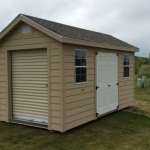 8x16 Gable East Troy WI with LP Lap Siding